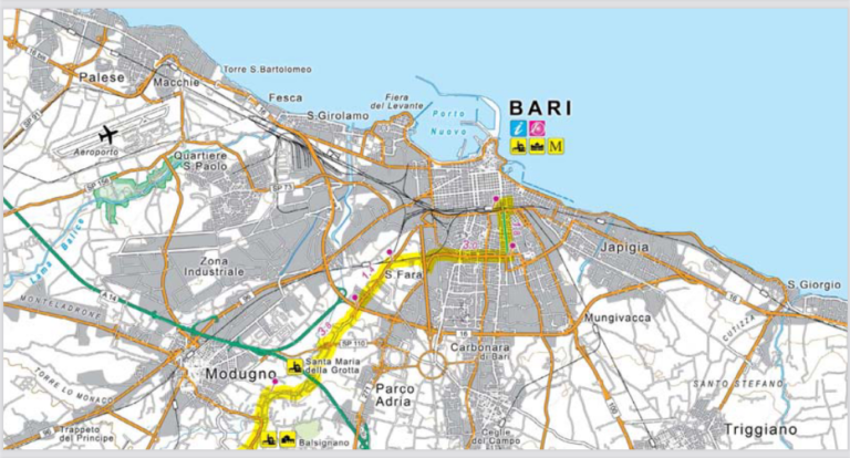 Caos viabilità a Santa Caterina, Comune e Regione dimenticano il tratto locale della ciclovia Bari-Napoli