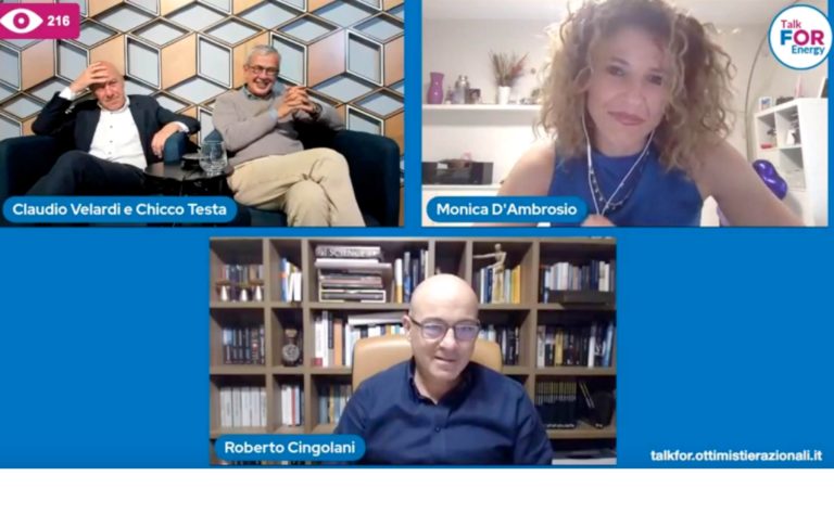 Il ministro Roberto Cingolani protagonista del digital talk “La Transizione Ecologica tra desideri e realtà”