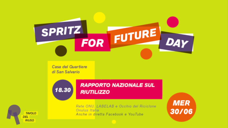 Il 30 giugno a Torino la presentazione del Rapporto Nazionale sul Riutilizzo 2021 – VII^ edizione