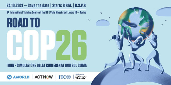 In Turin; on the United Nations campus; is “Road to COP26”; the simulation of the United Nations Climate Conference.