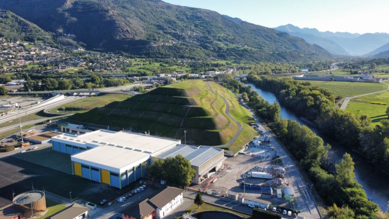Inaugurato a Brissogne nuovo centro di trattamento rifiuti della Valle d’Aosta
