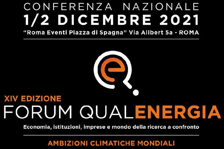 L’1 e il 2 dicembre la XIV edizione del Forum “QualEnergia?” | Programma
