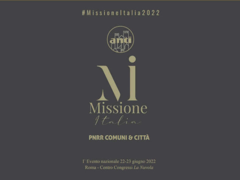 Dal ciclo integrato dei rifiuti alla transizione digitale passando per i piccoli borghi. Al via “Missione Italia 2021-2026” l’evento Anci sul PNRR