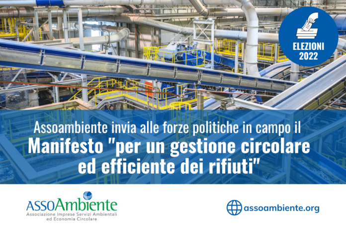 Elezioni 2022 Assoambiente