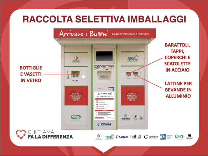 Bari raccolta selettiva dei rifiuti