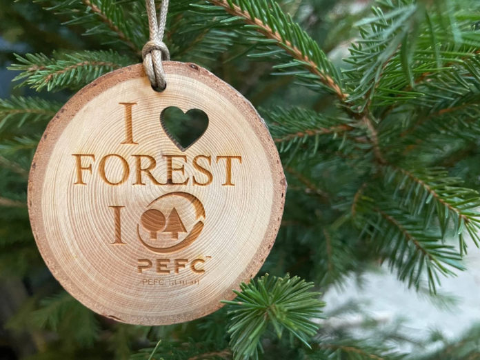 Albero di Natale sostenibile PEFC