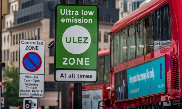 Londra inquinamento atmosferico ULEZ