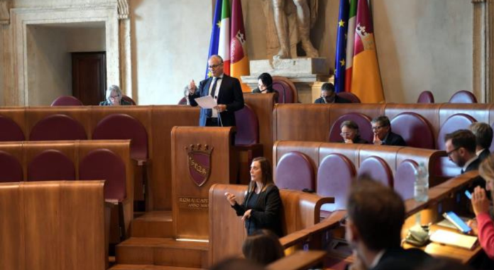 Rifiuti Roma Gualtieri