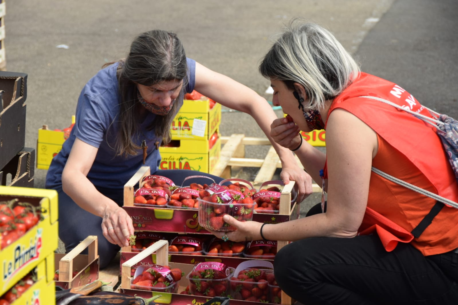 Spreco alimentare, Carovana Salvacibo Milano