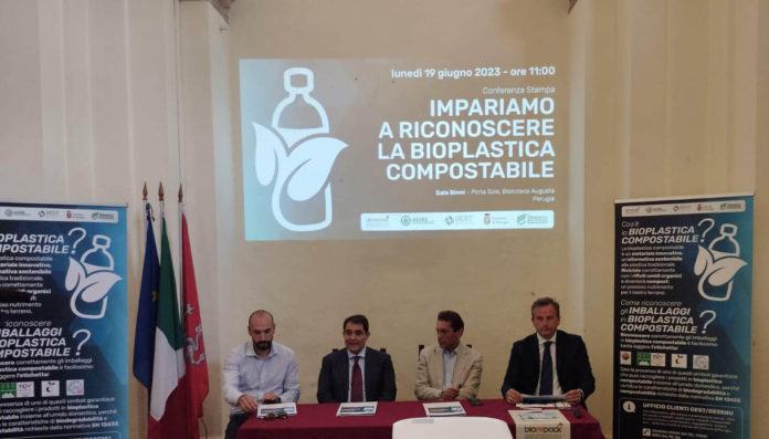 Perugia bioplastica compostabile