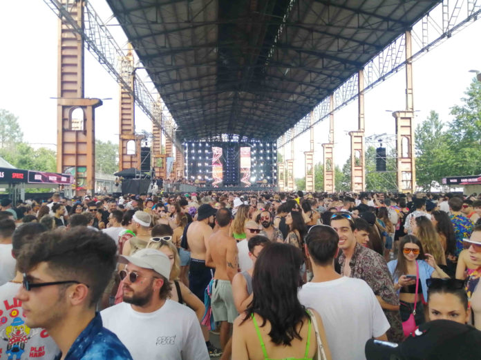 Il main stage del Kappa Future Festival dell'edizione 2023