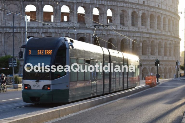 Il Manifesto per i tram di Roma