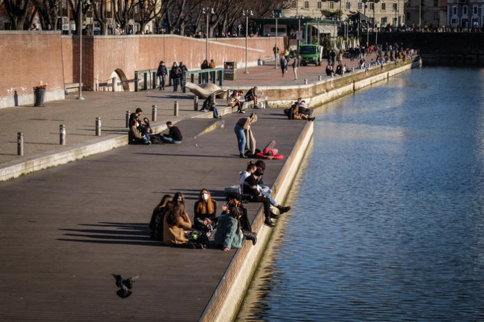 febbraio 2024 caldo Milano pedonalizzazione