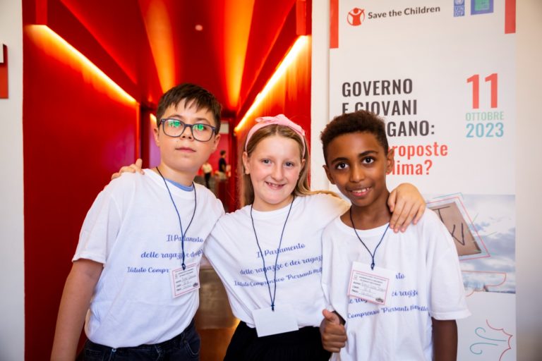 Clima, Save the Children: le richieste dei giovani al Ministro Pichetto Fratin