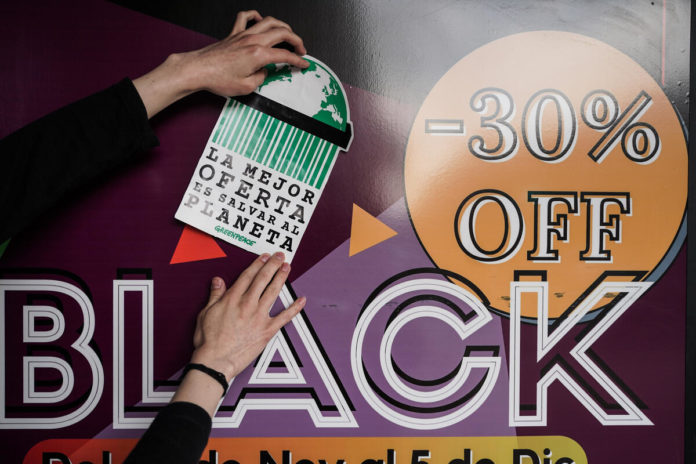 sostenibilità black friday