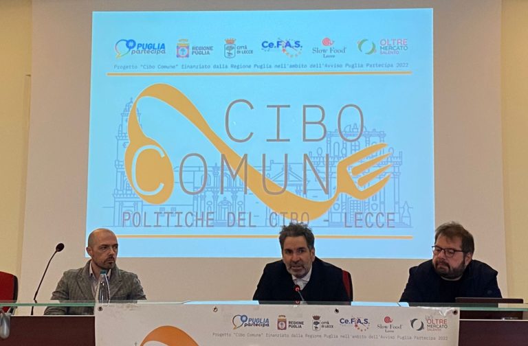 Lecce, food policy: presentata la proposta di delibera del Piano del Cibo