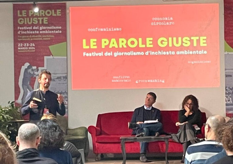 Festival di giornalismo d’inchiesta ambientale “Le Parole giuste”, chiuso a Roma l’evento dell’Associazione A Sud