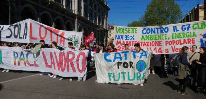 Sciopero per il Clima, Torino 19 aprile