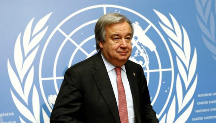 Giornata Mondiale dell'Ambiente Antonio Guterres
