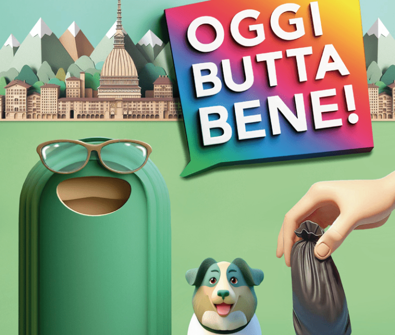 A Torino nuova campagna per corretto conferimento di ingombranti e deiezioni canine