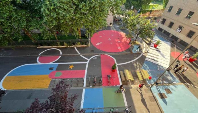 Milano strade scolastiche Guastalla