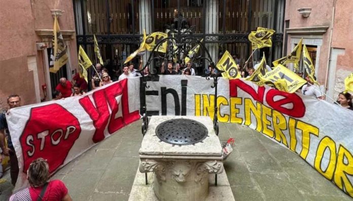 Inceneritore Venezia Regione Eni