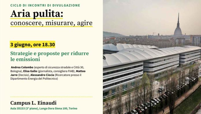 Strategie proposte ridurre emissioni Torino