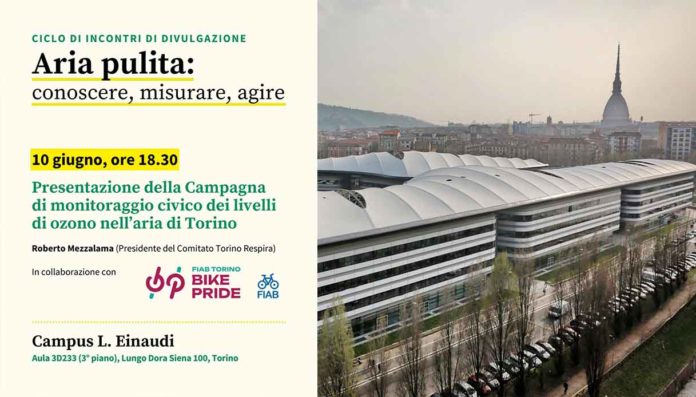 Torino monitoraggio ozono estivo