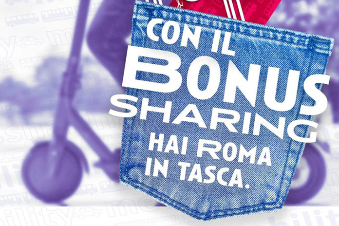 Roma, nuovi incentivi per la sharing mobility