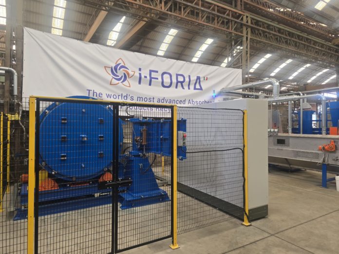 Economia circolare: i-Foria presenta l'impianto per il riciclo al 100% dei PAP