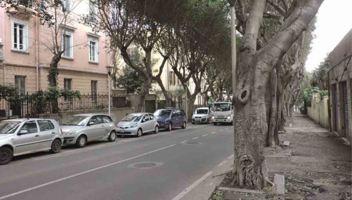 Cagliari viale Merello