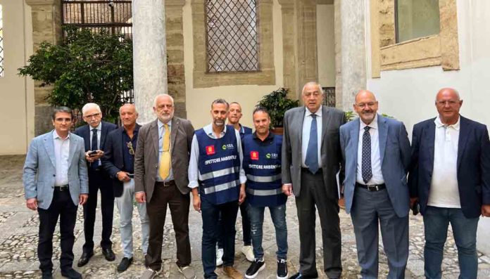 Palermo ispettori ambientali abbandono rifiuti