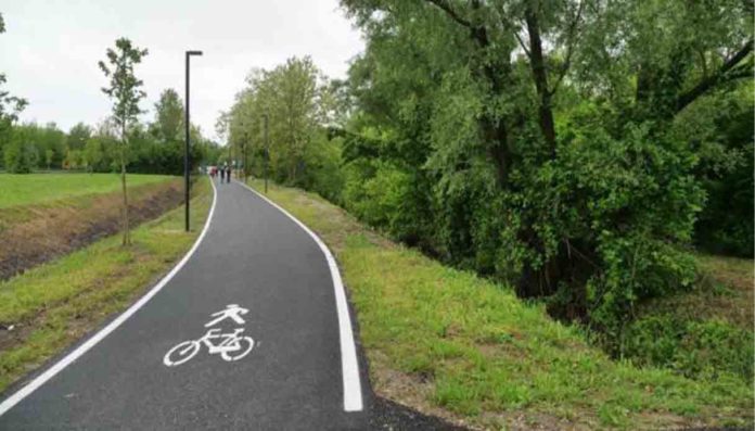Venezia pista ciclopedonale