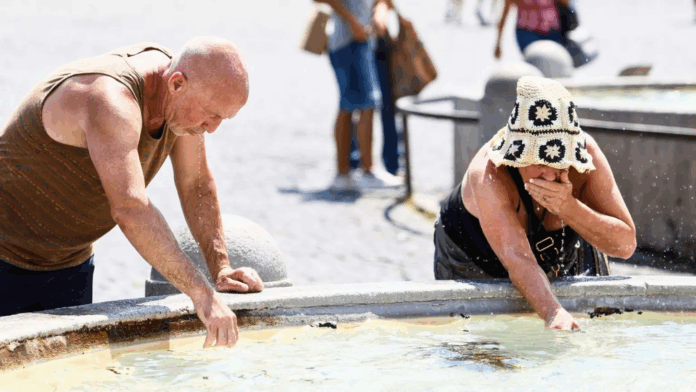 morti caldo città europee