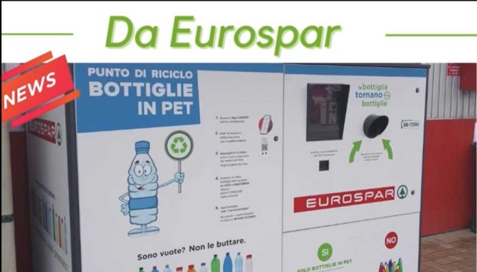 eco-compattatore Coripet Eurospar Incisa Scapaccino