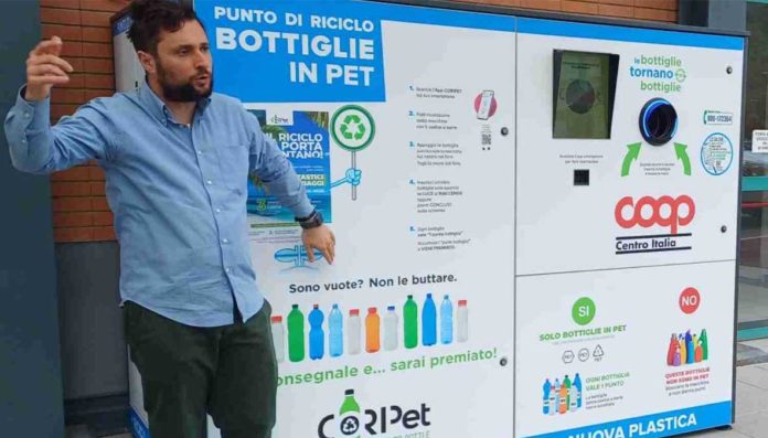 eco-compattatori Coop Coripet Abruzzo