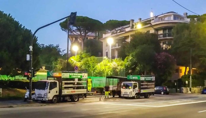 Genova Ecovan rifiuti ingombranti