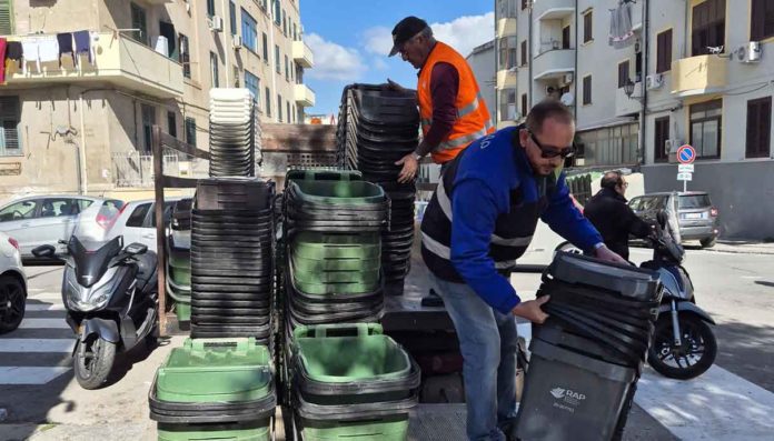 Palermo raccolta differenziata porta porta