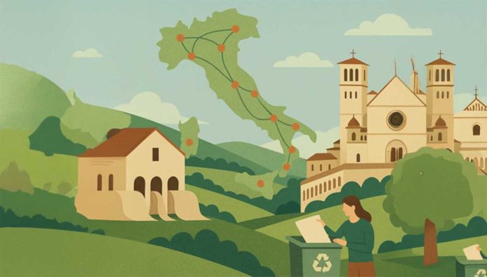 Rete delle città di carta Assisi manifesto