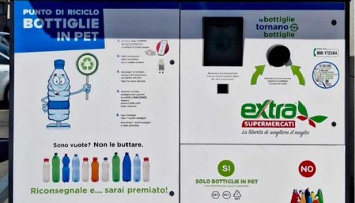 ecocompattatori Coripet Campania supermercati Extra ecocompattatori Coripet Campania supermercati Extra