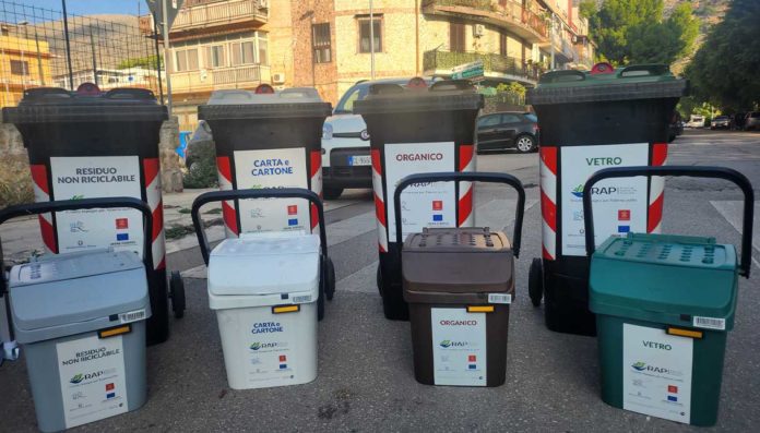 Palermo raccolta differenziata Montepellegrino 28 ottobre