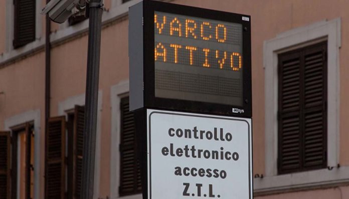 Roma varchi Ztl Fascia Verde