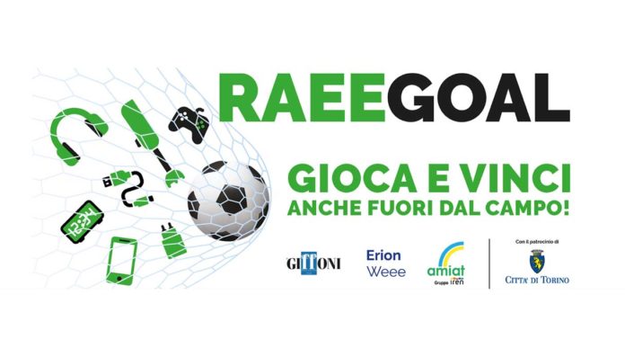 Torino “RAEEGoal” Allianz Stadium riciclo rifiuti elettronici Torino “RAEEGoal” Allianz Stadium riciclo rifiuti elettronici