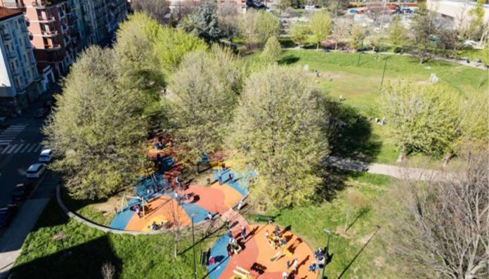 Torino aree gioco sostenibili