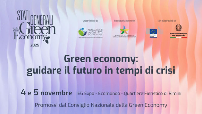 Stati Generali della Green Economy 2025: al via le iscrizioni per gli eventi di novembre
