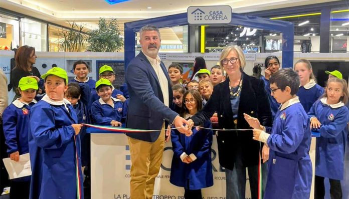 Bari Casa COREPLA Bariblu laboratorio riciclo