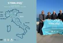 Rimini accoglie Steelosa®, la panchina in acciaio riciclato di Ricrea Rimini Steelosa® panchina acciaio riciclato Ricrea