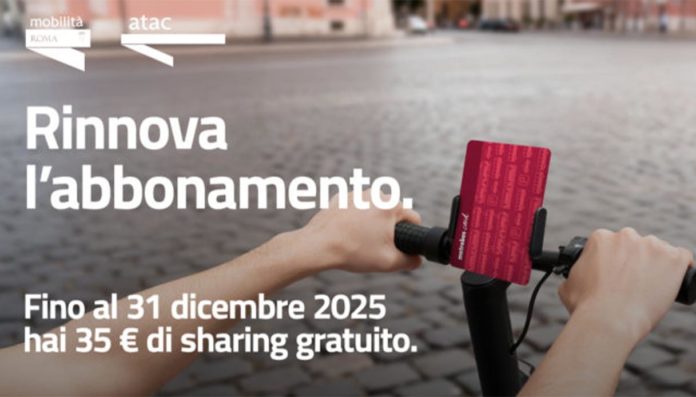 Roma, bonus sharing mobilità Roma, bonus sharing mobilità