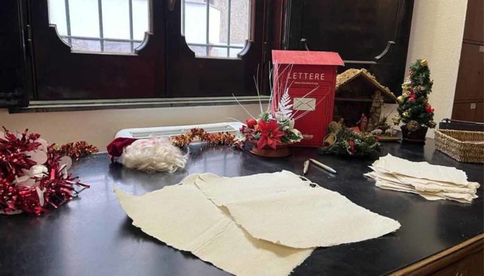 Amalfi Comieco letterina Natale carta