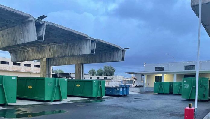 Catania centro comunale raccolta via Forcile